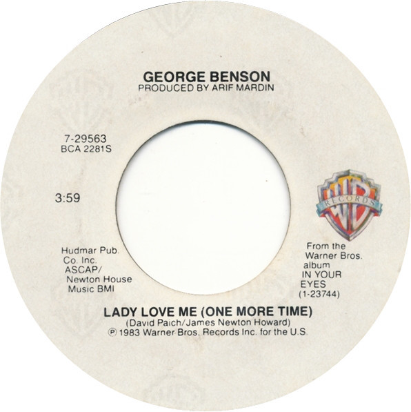 Accords et paroles Lady Love Me (One More Time) George Benson