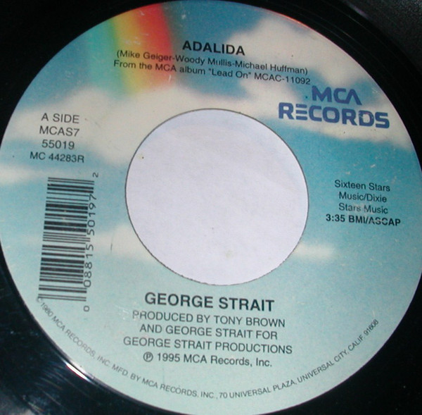 Accords et paroles Adalida George Strait