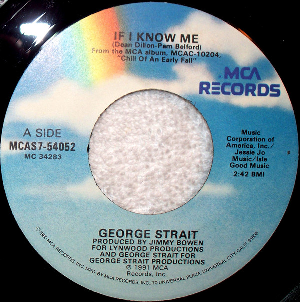 Accords et paroles If I Know Me George Strait