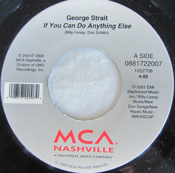 Accords et paroles If You Can Do Anything Else George Strait