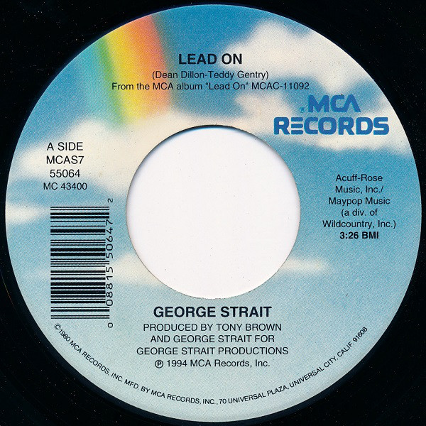 Accords et paroles Lead On George Strait