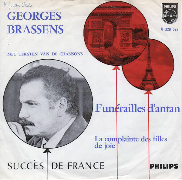 Accords et paroles Les funérailles d'antan Georges Brassens