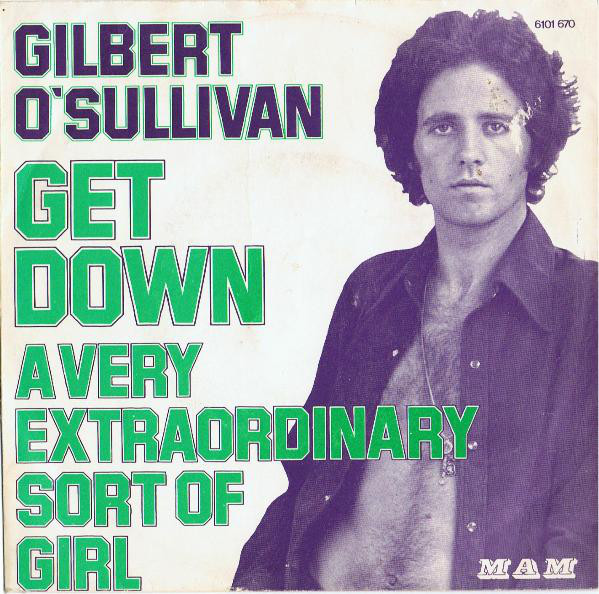 Accords et paroles Get Down Gilbert O'Sullivan