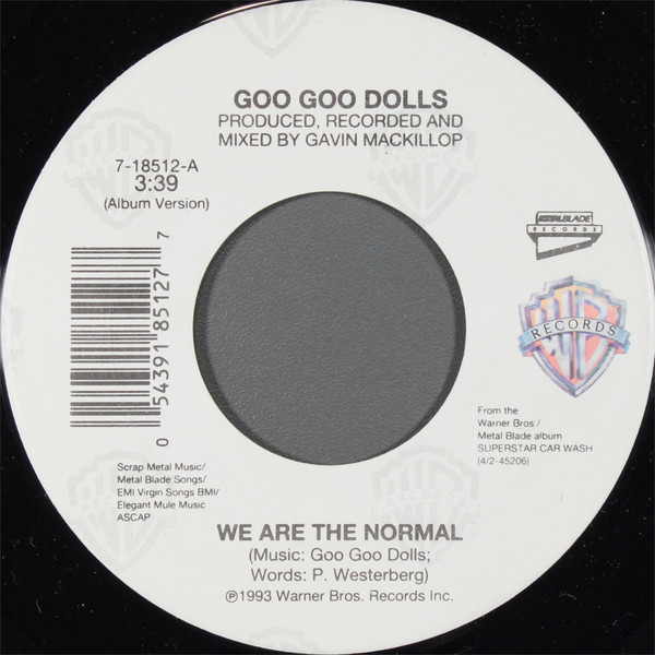 Accords et paroles We Are The Normal Goo Goo Dolls