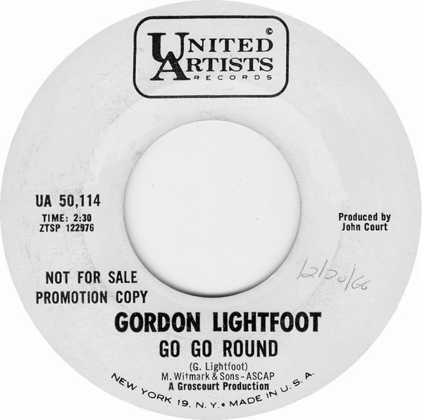 Accords et paroles Go-go Round Gordon Lightfoot