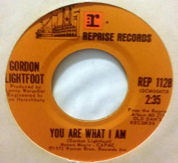 Accords et paroles You Are What I Am Gordon Lightfoot