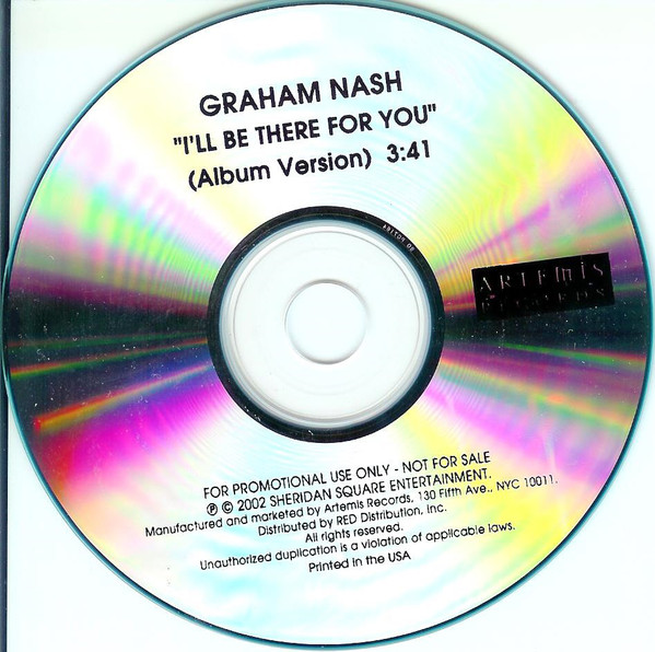 Accords et paroles Ill Be There For You Graham Nash