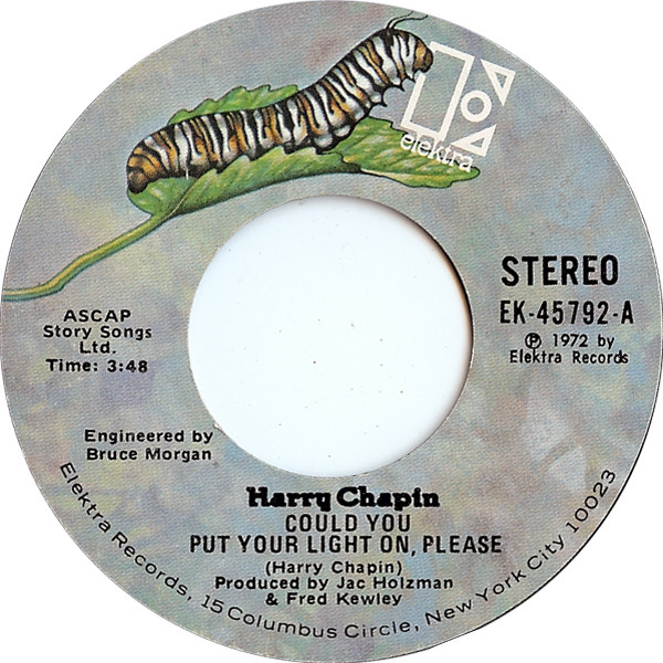 Accords et paroles Could You Put Your Light On Please Harry Chapin