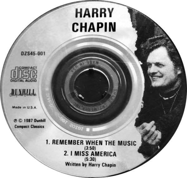 Accords et paroles Remember When The Music Harry Chapin