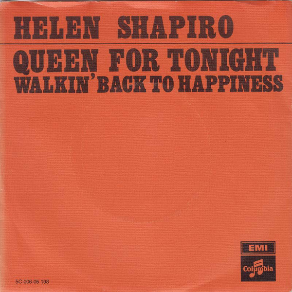 Accords et paroles Queen For Tonight Helen Shapiro