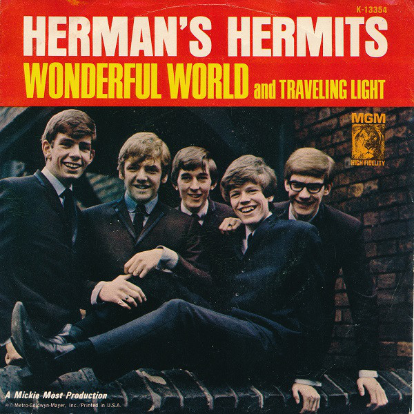 Accords et paroles Travelin Light Herman's Hermits
