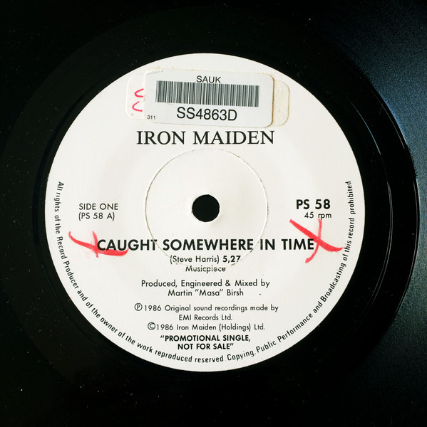 Accords et paroles Caught Somewhere In Time Iron Maiden