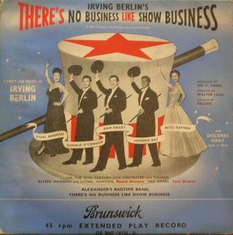 Accords et paroles Theres No Business Like Show Business Irving Berlin