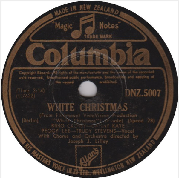 Accords et paroles White Christmas Irving Berlin