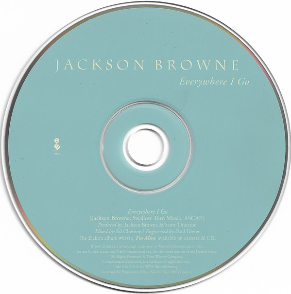 Accords et paroles Everywhere I Go Jackson Browne