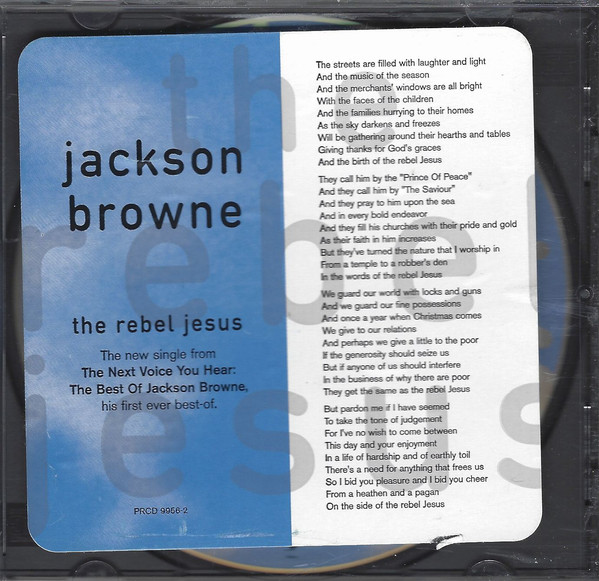 Accords et paroles The Rebel Jesus Jackson Browne