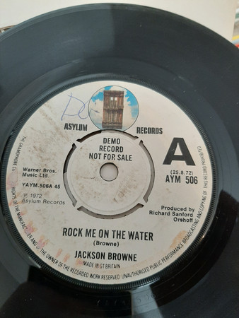 Accords et paroles Rock Me On The Water Jackson Browne