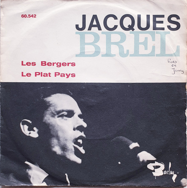 Accords et paroles Les Bergers Jacques Brel