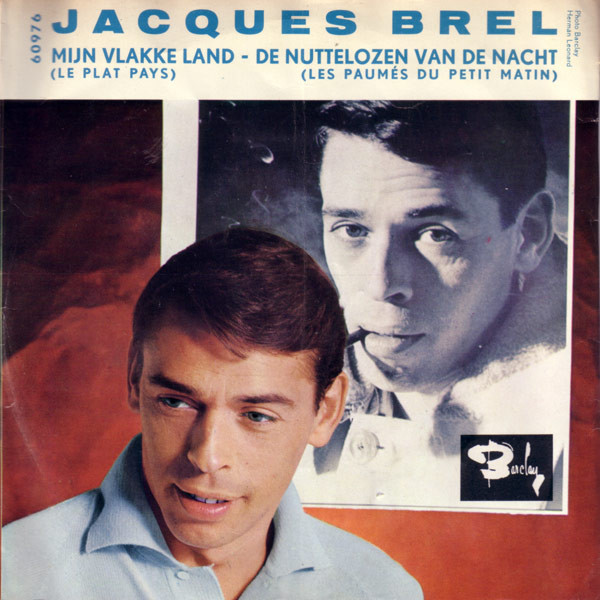 Accords et paroles Mijn Vlakke Land Jacques Brel