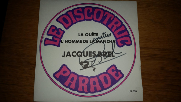 Accords et paroles La Quete Jacques Brel