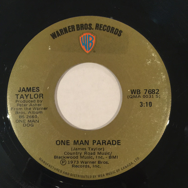 Accords et paroles One Man Parade James Taylor