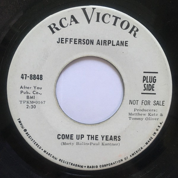 Accords et paroles Come Up The Years Jefferson Airplane