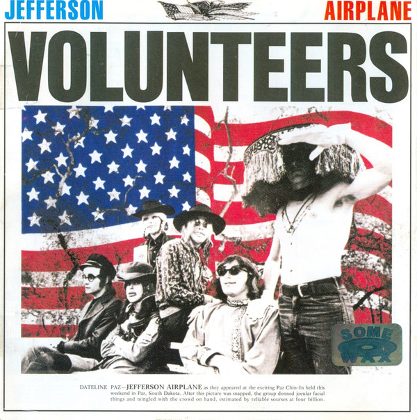 Accords et paroles Volunteers Jefferson Airplane