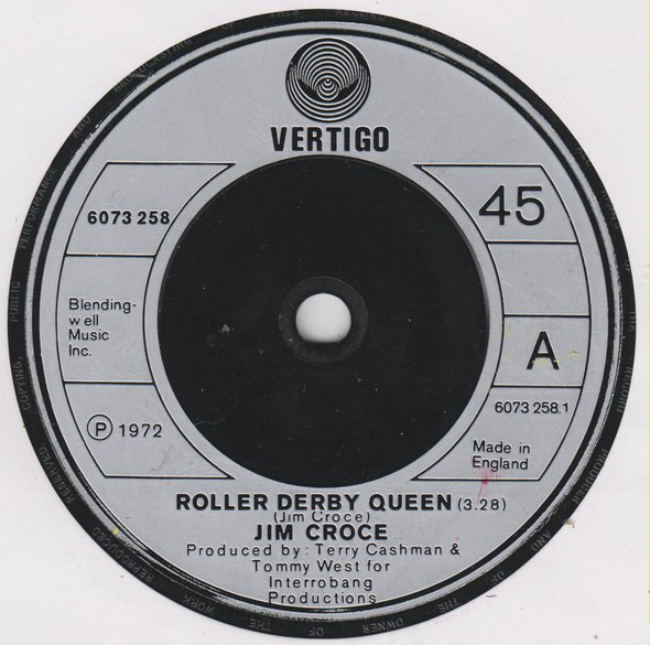 Accords et paroles Roller Derby Queen Jim Croce