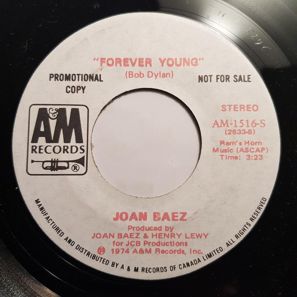 Accords et paroles Forever Young Joan Baez