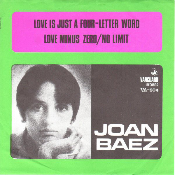Accords et paroles Love Is Just A Four Letter Word Joan Baez