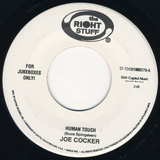 Accords et paroles Human Touch Joe Cocker