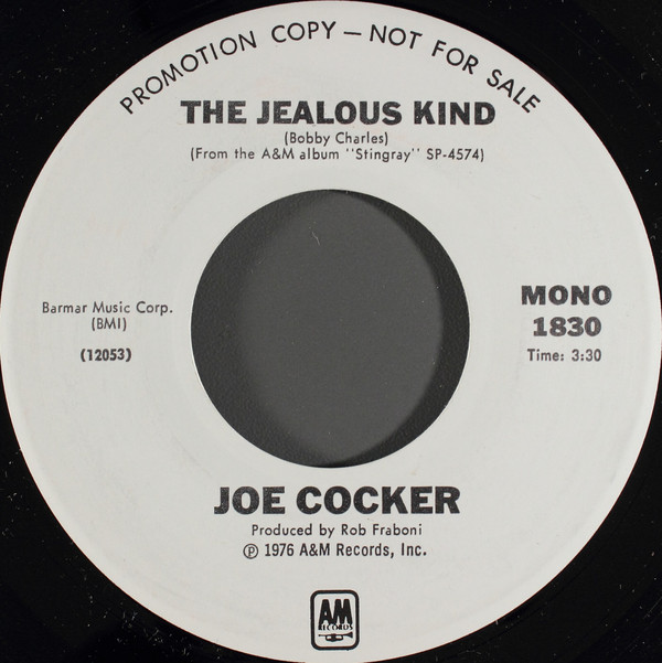 Accords et paroles The Jealous Kind Joe Cocker