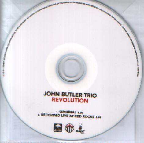 Accords et paroles Revolution John Butler Trio