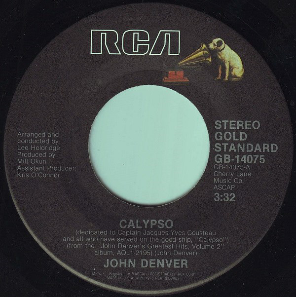 Accords et paroles Calypso John Denver