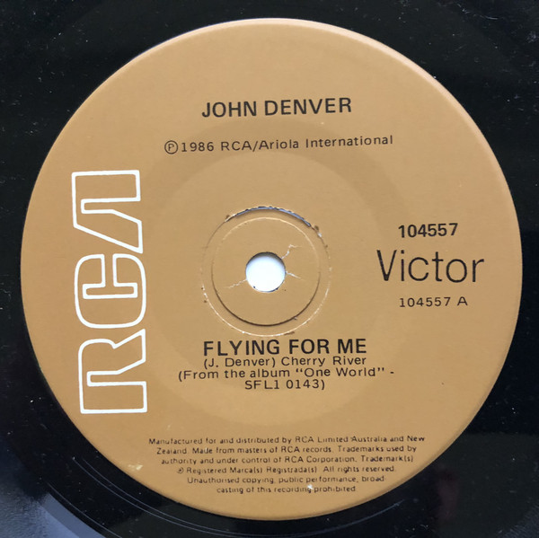 Accords et paroles Flying For Me John Denver