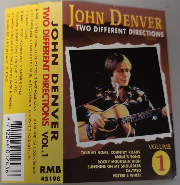 Accords et paroles Two Different Directions John Denver