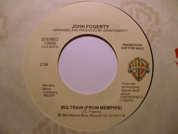 Accords et paroles Big Train John Fogerty