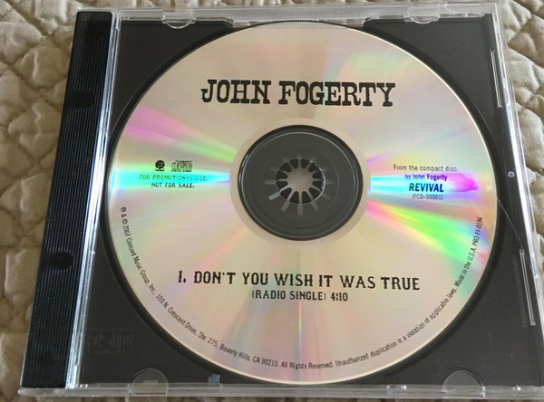 Accords et paroles Don't You Wish It Was True John Fogerty