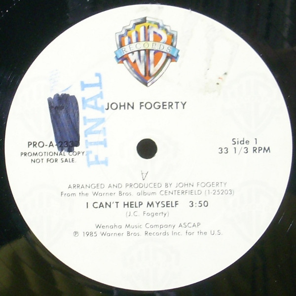 Accords et paroles I Cant Help Myself John Fogerty