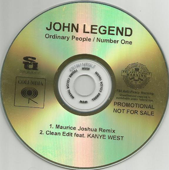 Accords et paroles Ordinary people John Legend