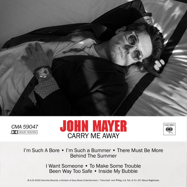 Accords et paroles Carry Me Away John Mayer