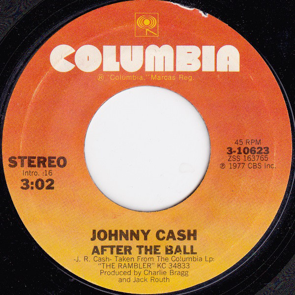 Accords et paroles After The Ball Johnny Cash