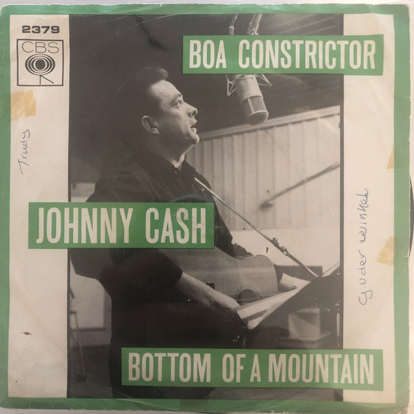 Accords et paroles Boa Constrictor Johnny Cash