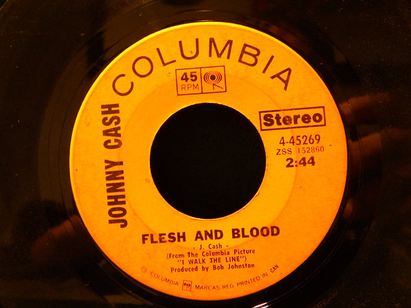 Accords et paroles Flesh And Blood Johnny Cash