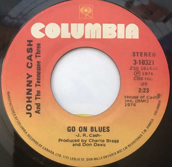 Accords et paroles Go On Blues Johnny Cash