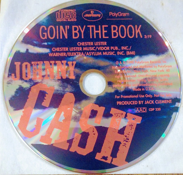 Accords et paroles Goin By The Book Johnny Cash