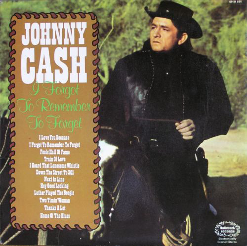 Accords et paroles I Forgot To Remember To Forget Johnny Cash