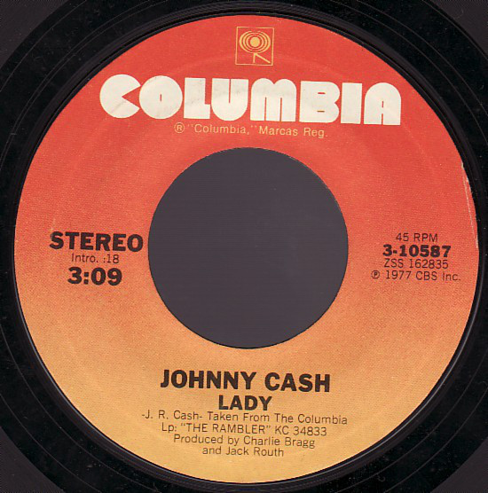 Accords et paroles Lady Johnny Cash