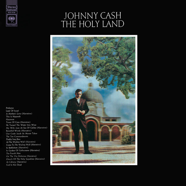 Accords et paroles Land Of Israel Johnny Cash
