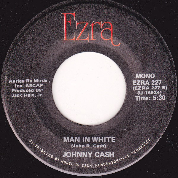 Accords et paroles Man In White Johnny Cash